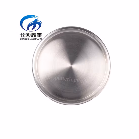 Obiettivi in ​​lega di nichel ad alta purezza Xinkang, obiettivi di sputtering al nichel vanadio Niv7%.
